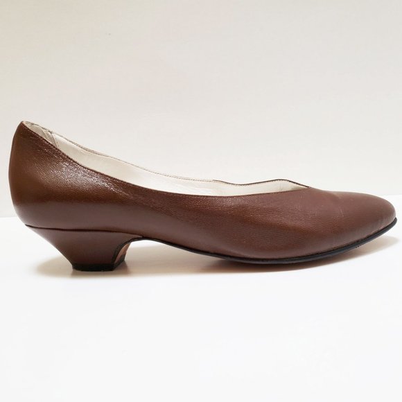 Fiorelli Women's Brown Low Block Heel Slip On - Picture 4 of 13